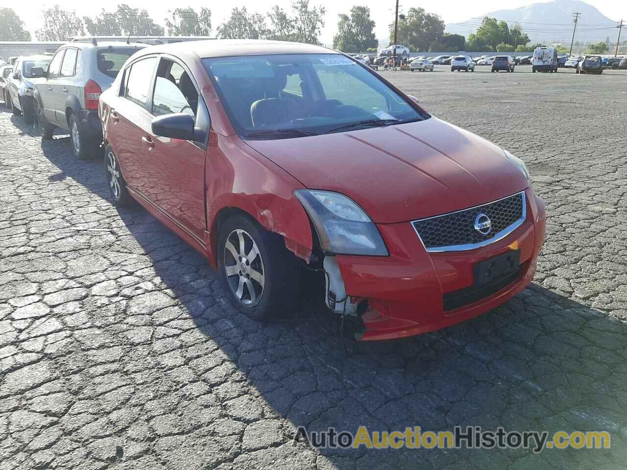 2012 NISSAN SENTRA 2.0, 3N1AB6AP4CL750962