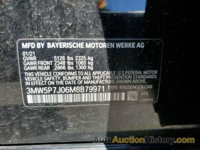 BMW 3 SERIES, 3MW5P7J06M8B79971