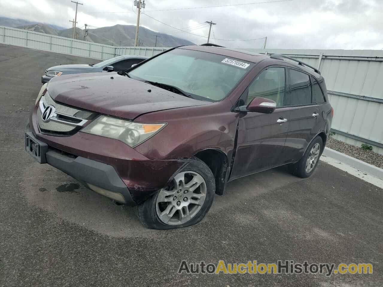 ACURA MDX TECHNOLOGY, 2HNYD28307H531636