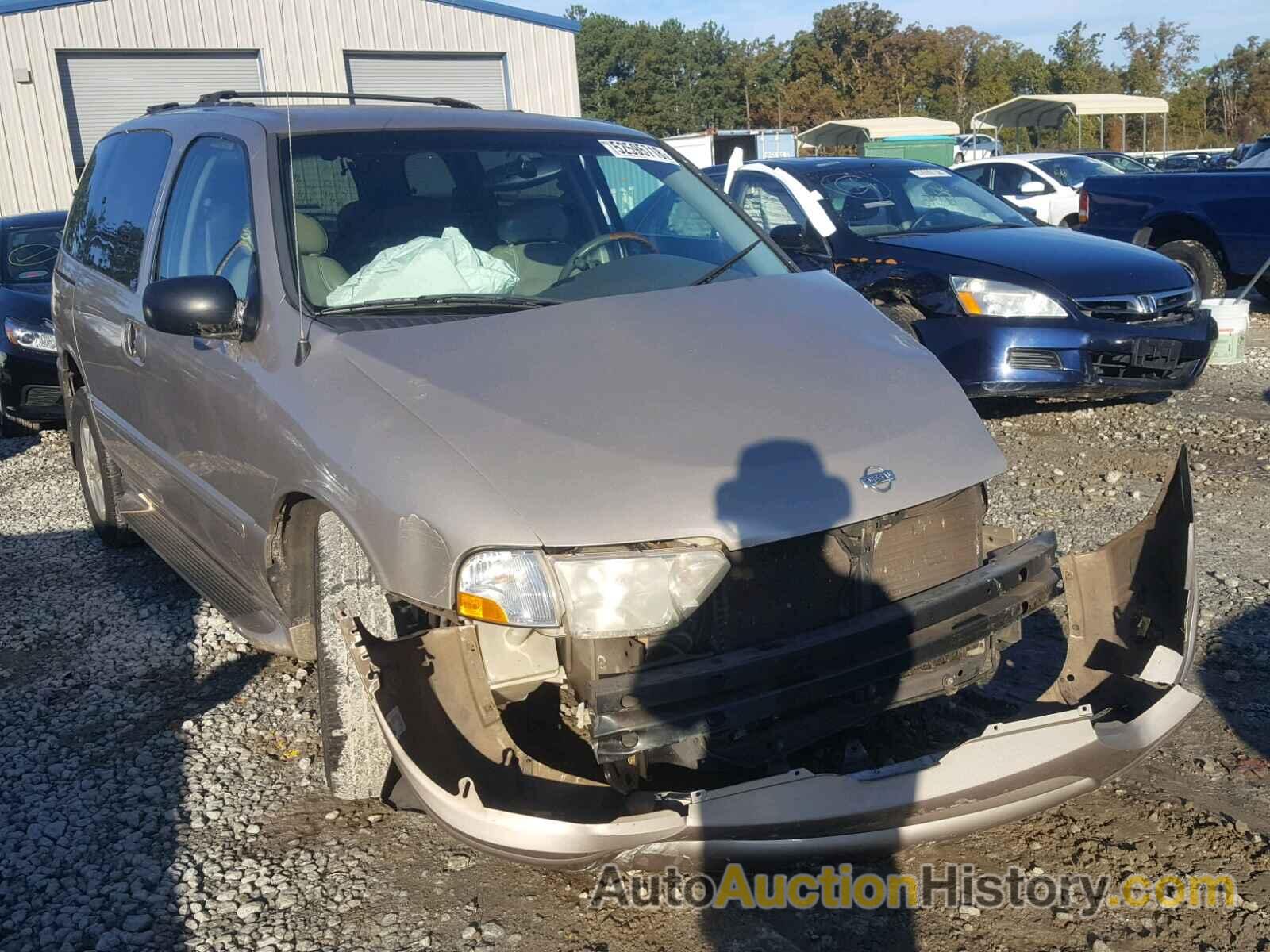 2001 NISSAN QUEST GLE, 4N2ZN17T21D811286