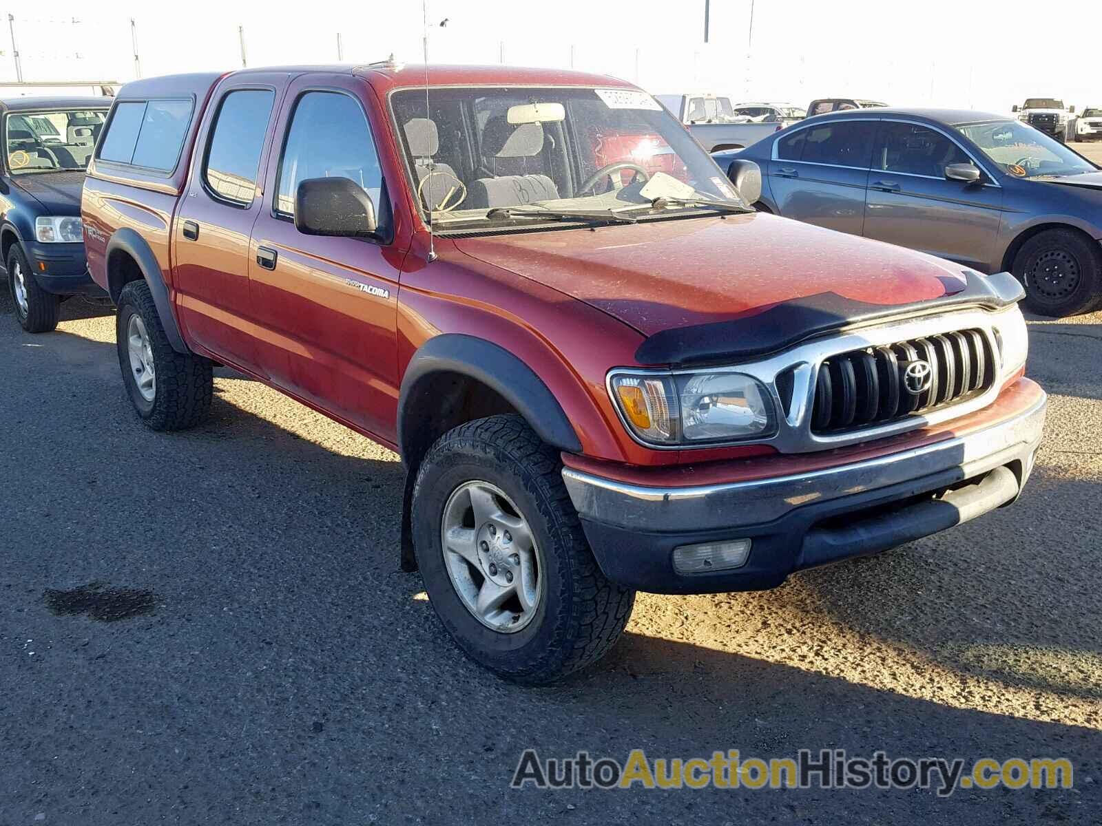 2001 TOYOTA TACOMA DOU DOUBLE CAB, 5TEHN72N71Z751720