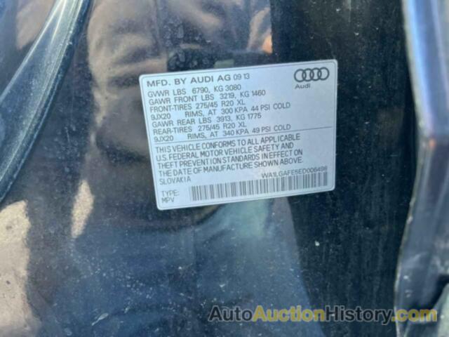 AUDI Q7 PREMIUM PLUS, WA1LGAFE5ED006498