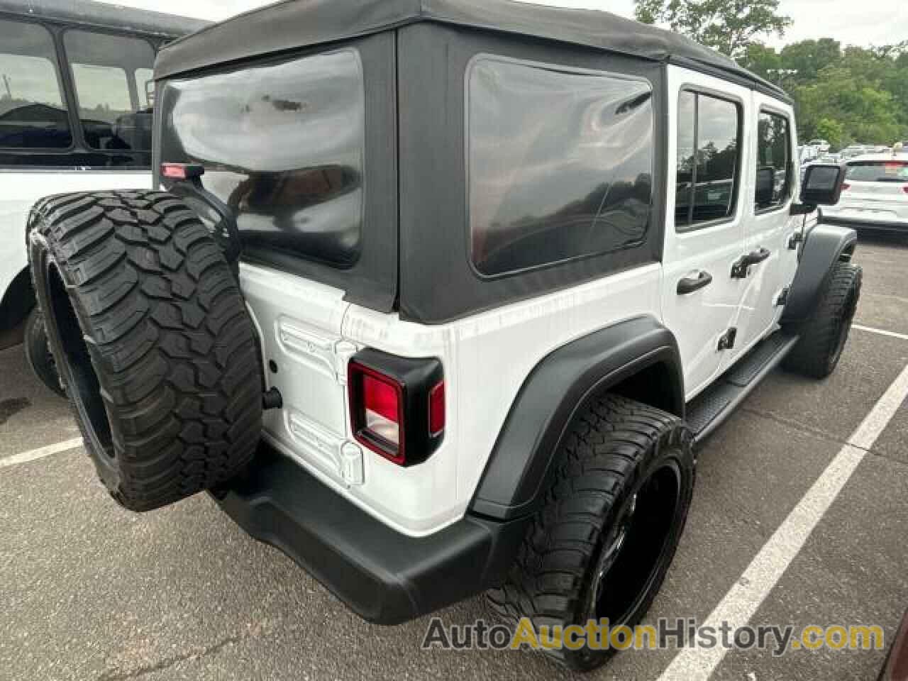 JEEP WRANGLER SPORT, 1C4HJXDN8JW289917