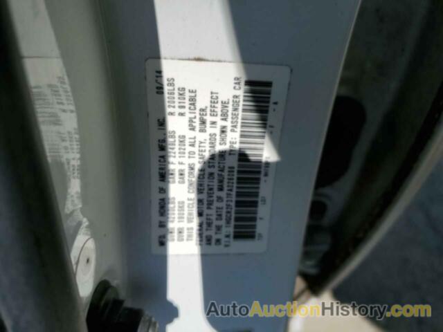 HONDA ACCORD LX, 1HGCR2F37FA026096