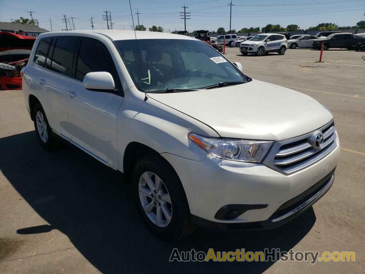 2012 TOYOTA HIGHLANDER BASE, 5TDZK3EH2CS088469