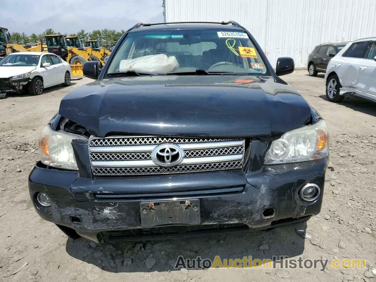 TOYOTA HIGHLANDER HYBRID, JTEEW21A770047541