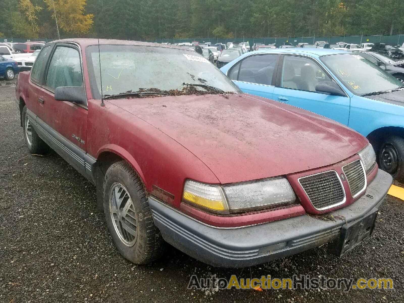 1989 PONTIAC GRANDAM LE, 1G2NE14D3KC824428