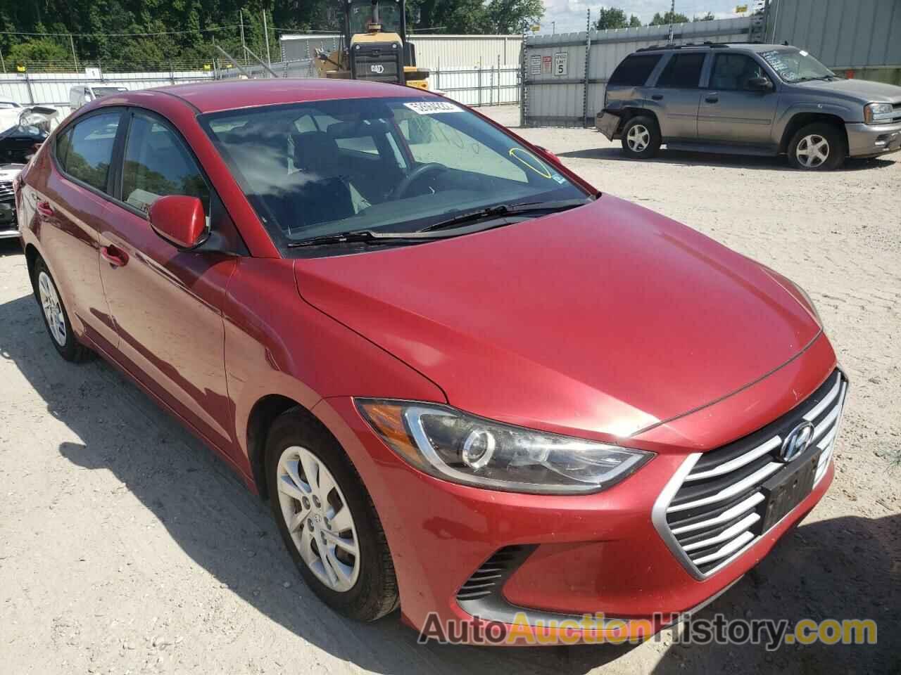 2017 HYUNDAI ELANTRA SE, 5NPD74LF2HH145107