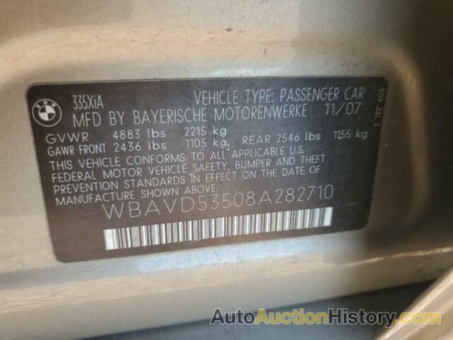 BMW 3 SERIES XI, WBAVD53508A282710