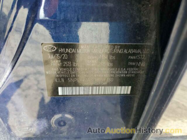 HYUNDAI SONATA SEL, 5NPEF4JA3LH059330