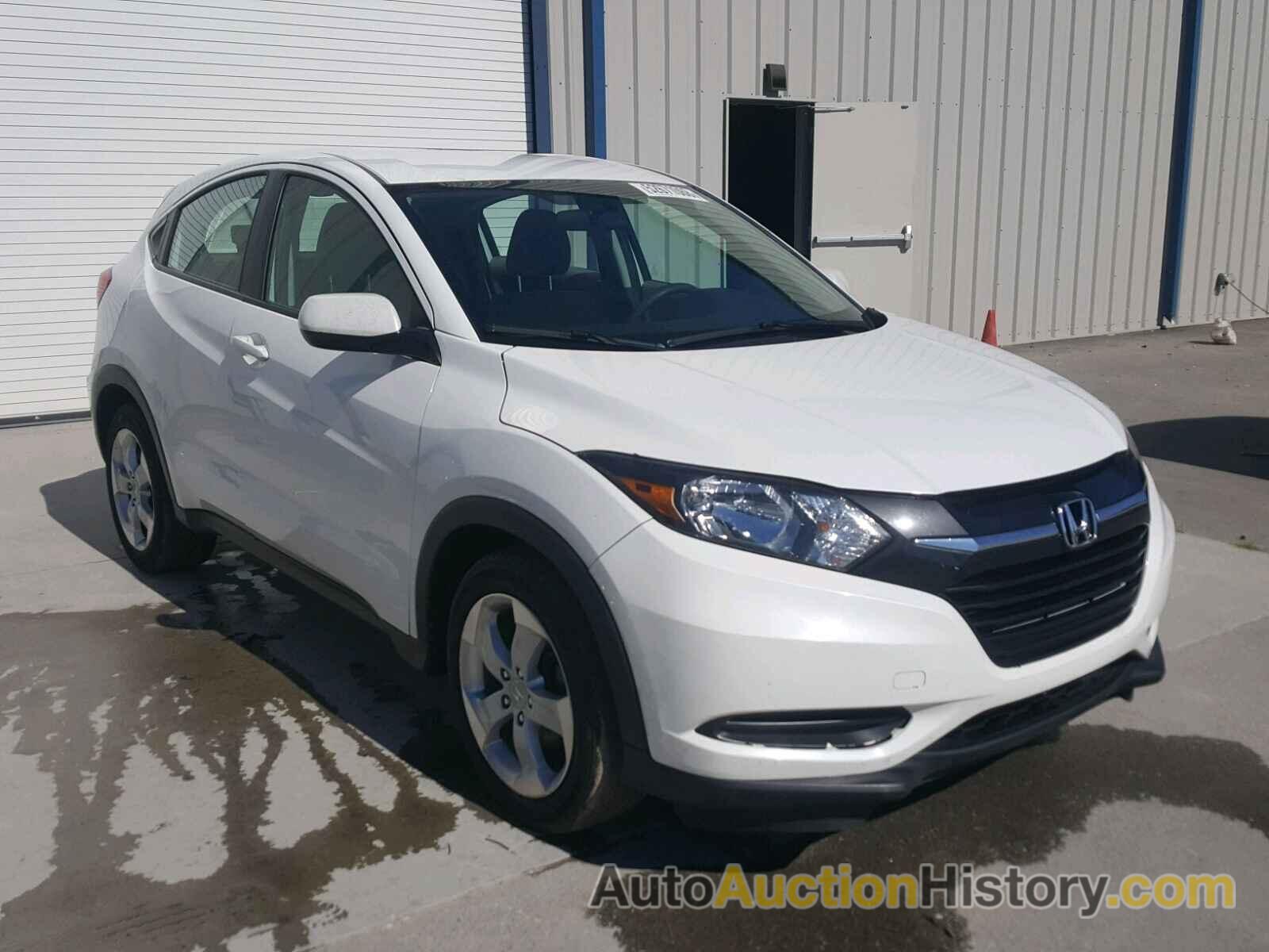 2016 HONDA HR-V LX, 3CZRU5H37GM730531