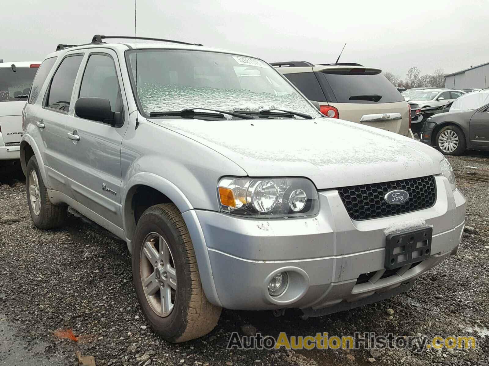 2006 FORD ESCAPE HEV, 1FMCU96H16KC00395