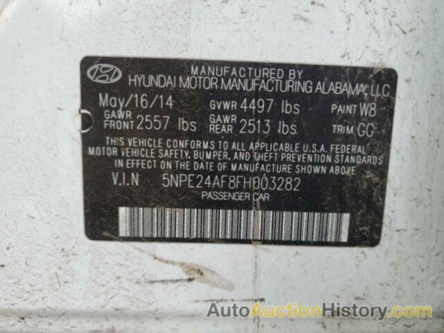 HYUNDAI SONATA SE, 5NPE24AF8FH003282