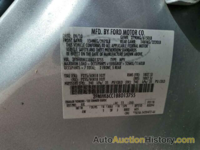 FORD FLEX SEL, 2FMHK6CC1BBD13755