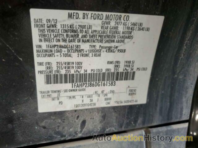 FORD TAURUS LIMITED, 1FAHP2J86DG161583