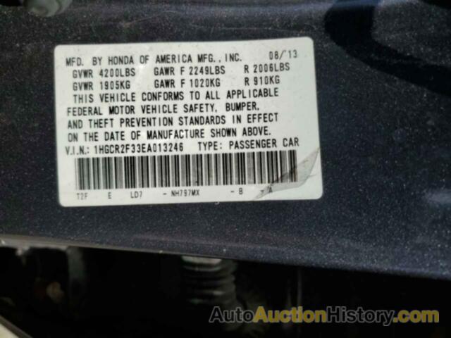 HONDA ACCORD LX, 1HGCR2F33EA013246