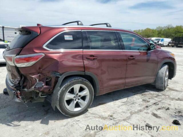 TOYOTA HIGHLANDER LIMITED, 5TDDKRFH5GS296833