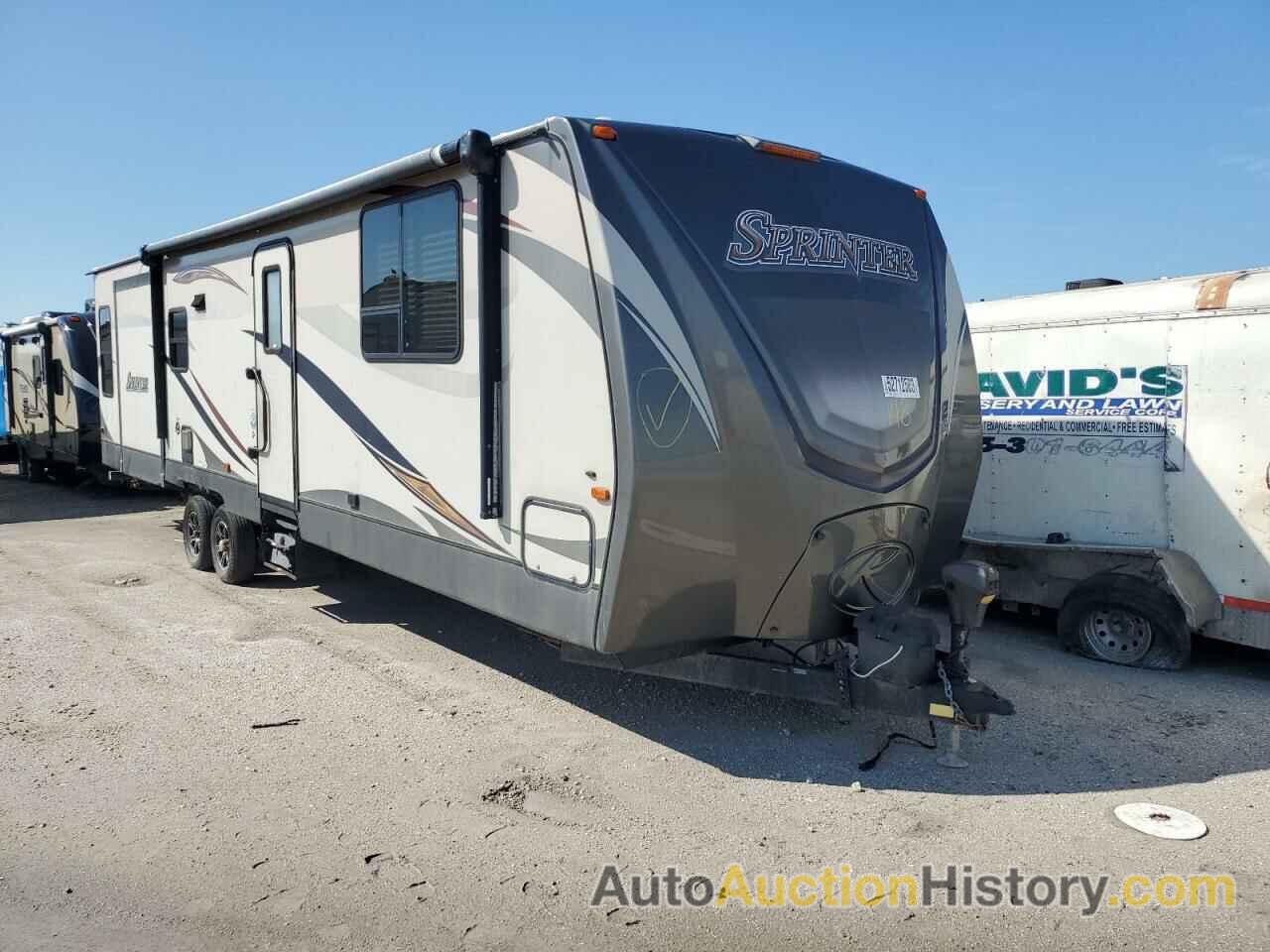 2016 KEYSTONE SPRINTER, 4YDT29926G1530104