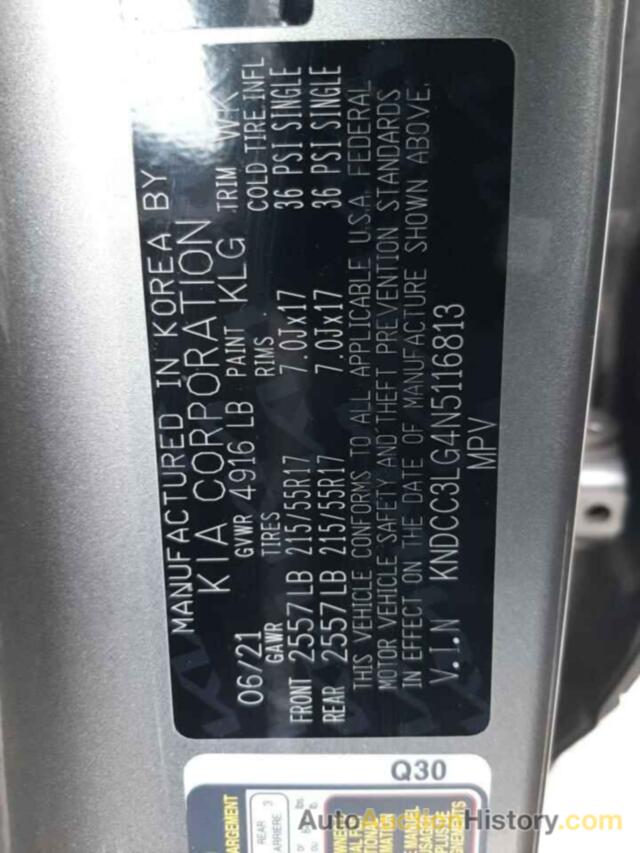 KIA NIRO S S, KNDCC3LG4N5116813