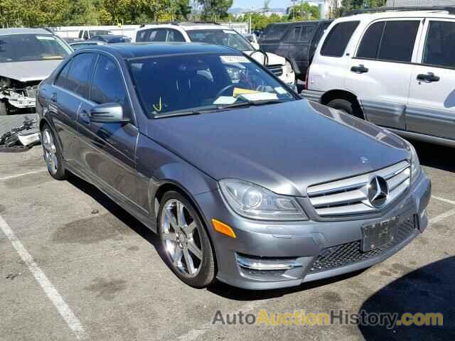 2012 MERCEDES-BENZ C 350 350, WDDGF5HBXCR195529