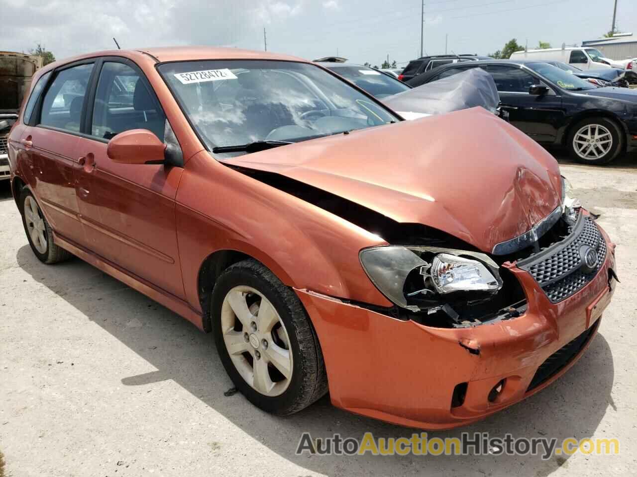 2008 KIA SPECTRA5 5 SX, KNAFE161085017667