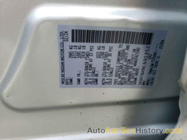 NISSAN ROGUE SV, 5N1BT3BA9RC695352