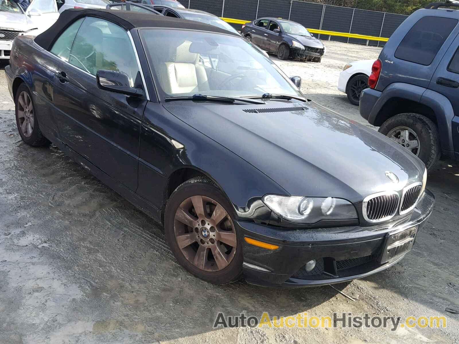 2006 BMW 325 CI, WBABW33486PX86943