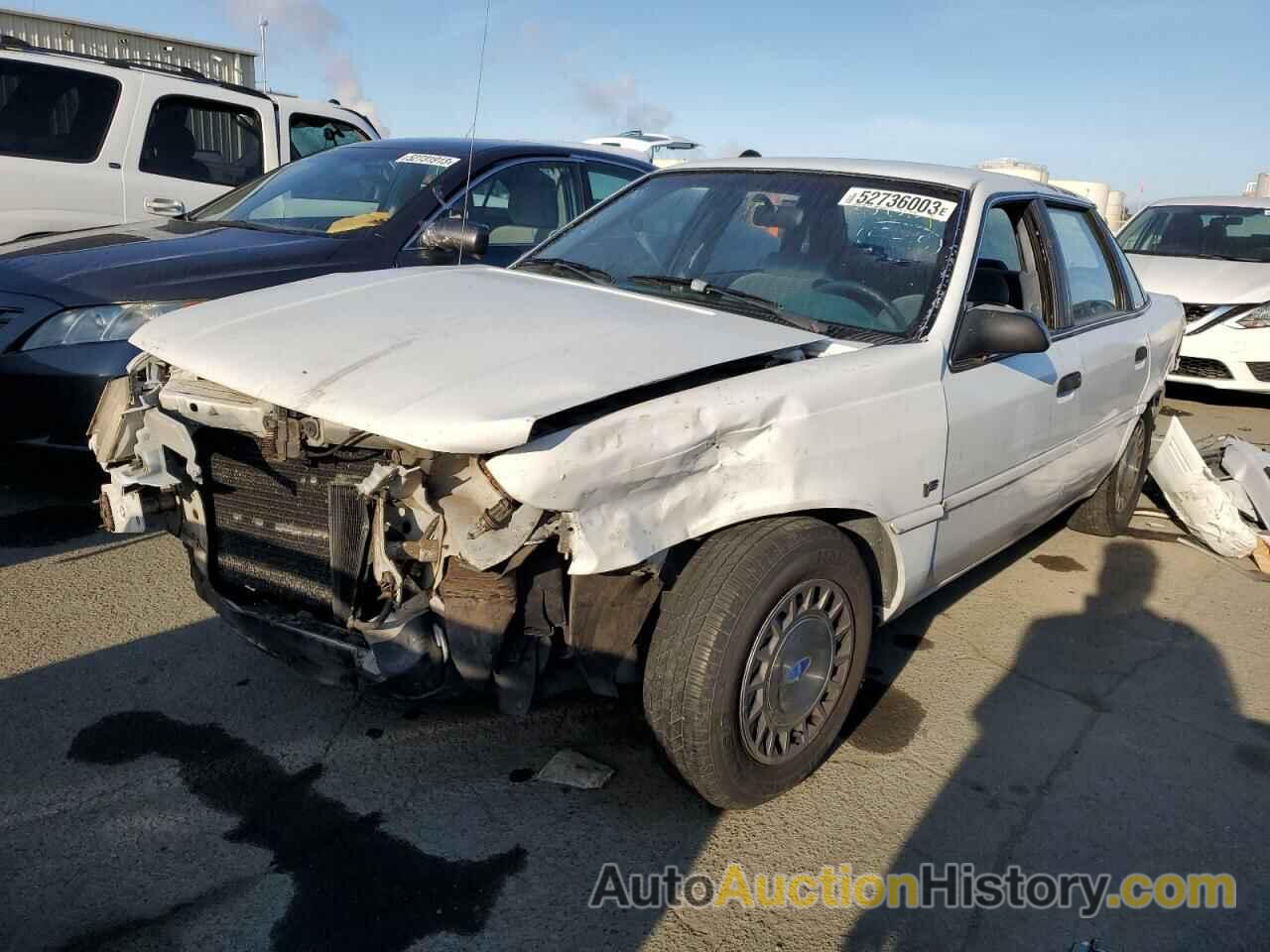 1992 FORD TEMPO GL, 2FAPP36U1NB207563