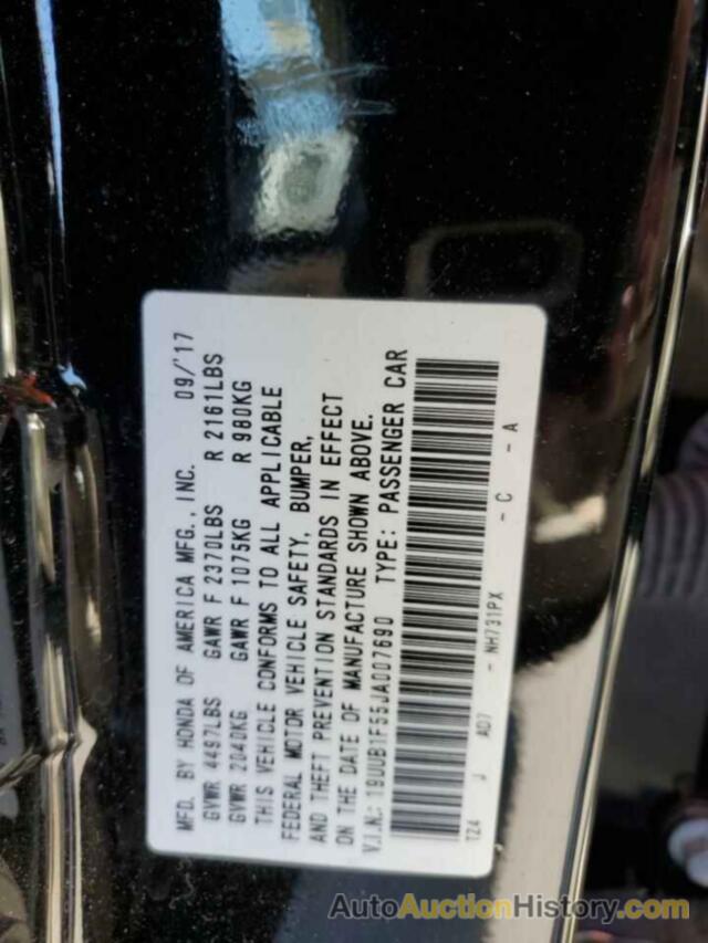 ACURA TLX TECH, 19UUB1F55JA007690