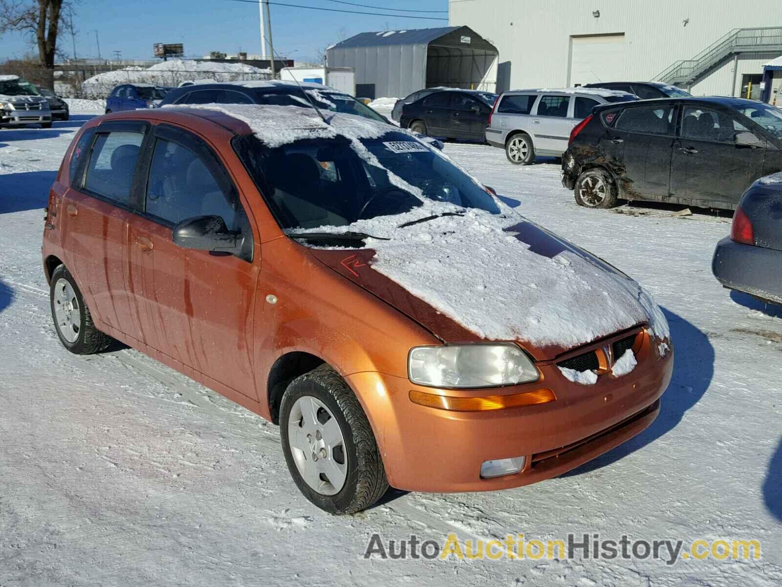 2005 PONTIAC WAVE, KL2TD62615B419026