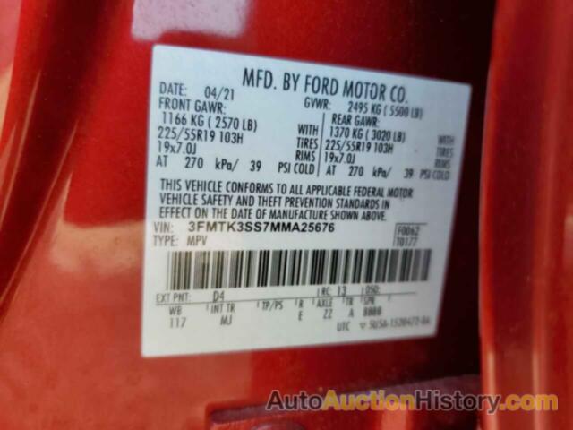 FORD MUSTANG PREMIUM, 3FMTK3SS7MMA25676