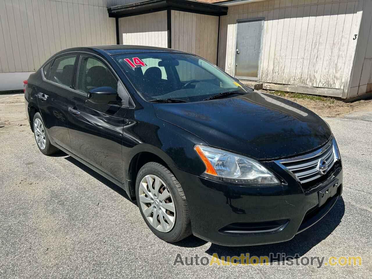 NISSAN SENTRA S, 3N1AB7AP3EL686938