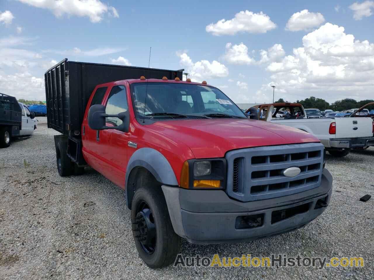 2007 FORD F450 SUPER DUTY, 1FDXW46P27EA43014