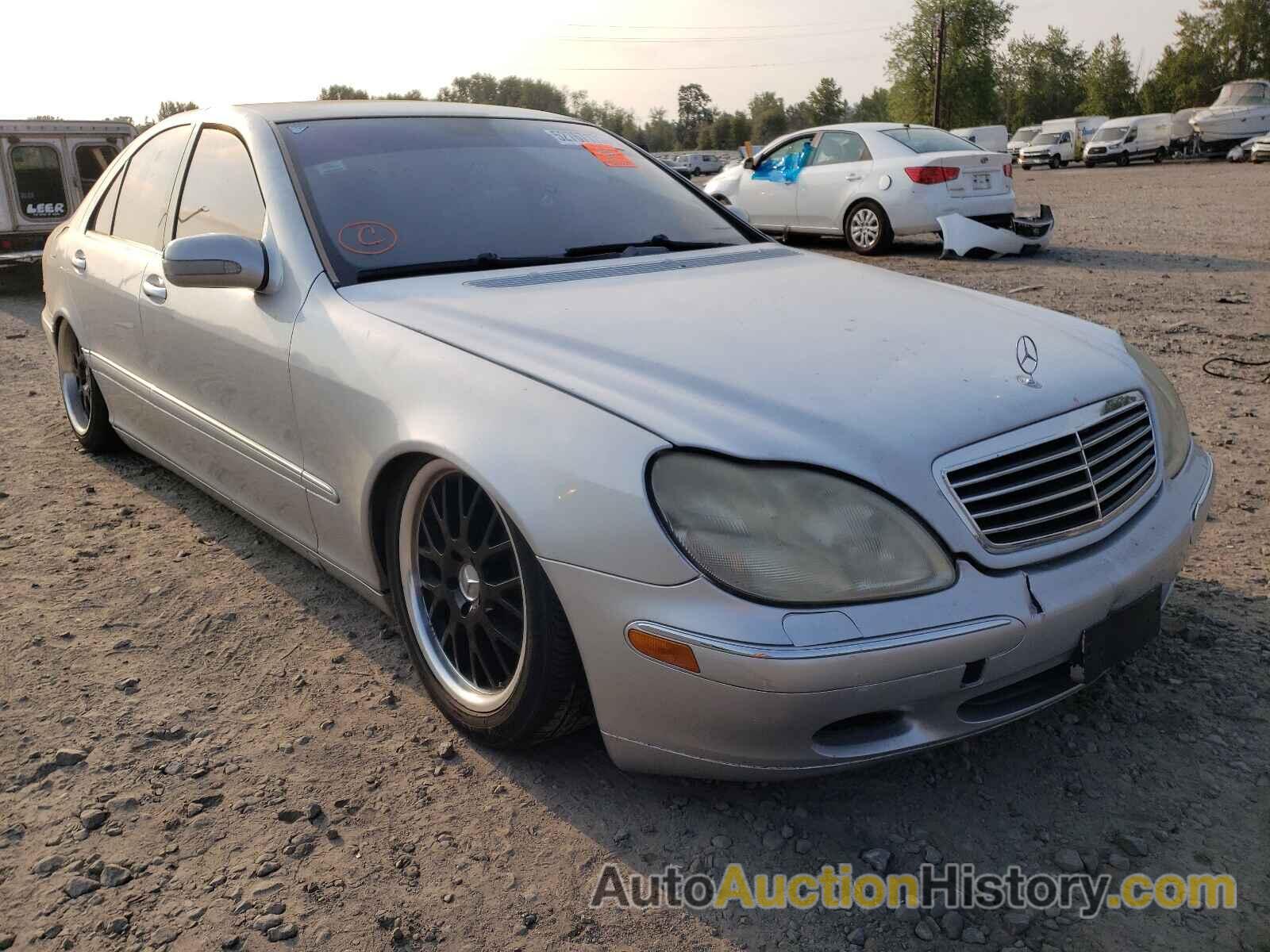 2002 MERCEDES-BENZ S CLASS 430, WDBNF70J02A303555