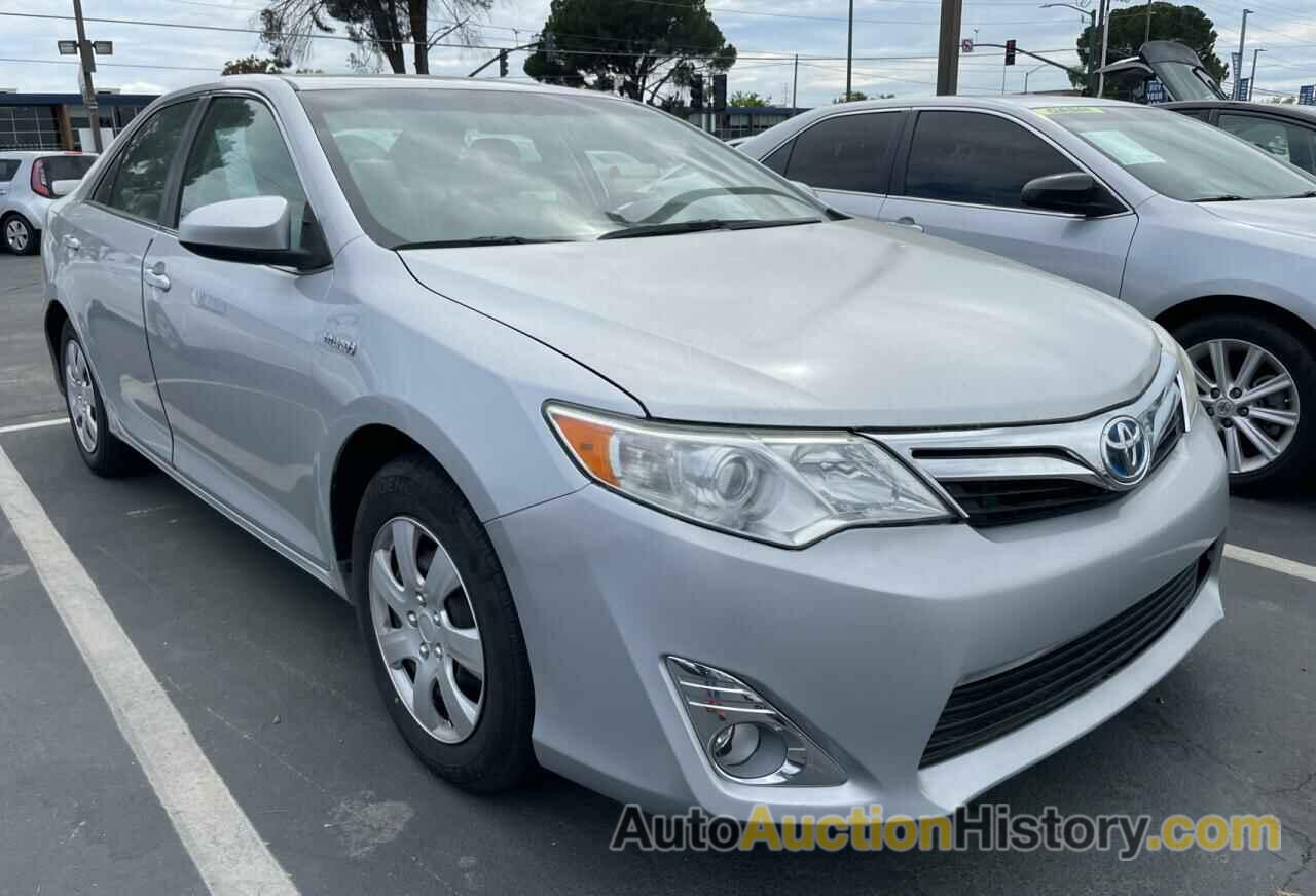 TOYOTA CAMRY HYBRID, 4T1BD1FK0CU054760