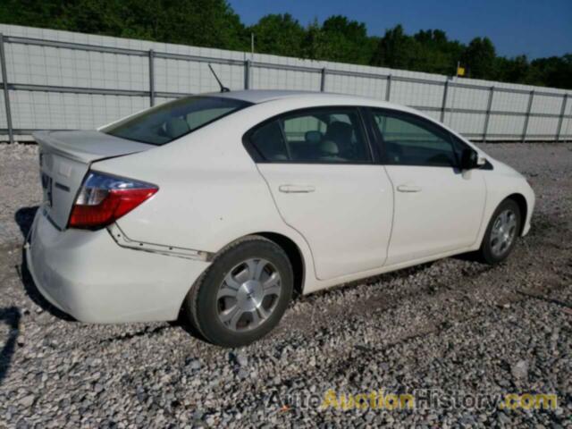 HONDA CIVIC HYBRID, JHMFB4F26CS005005