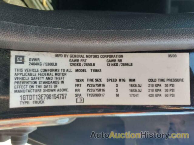 GMC CANYON, 1GTDT13E798154757