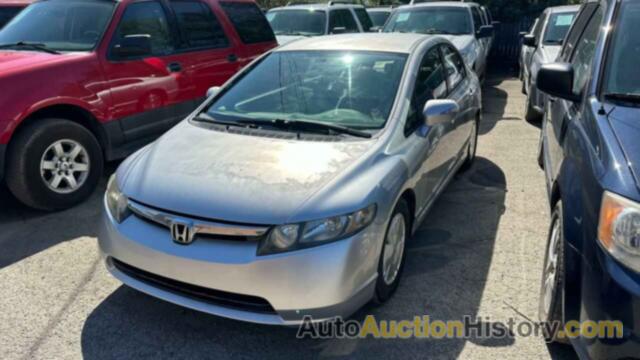 HONDA CIVIC HYBRID, JHMFA36246S009782