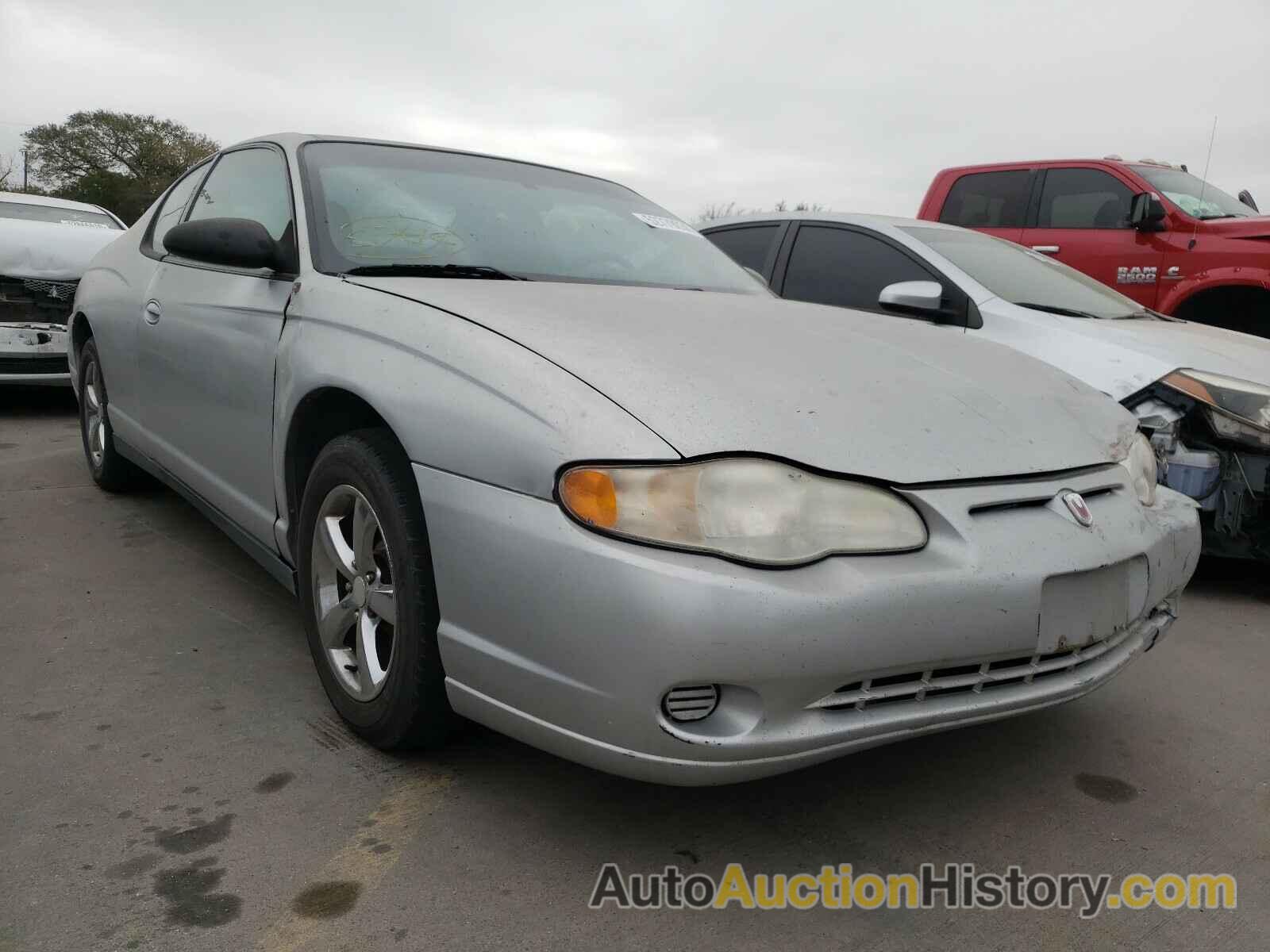 2005 CHEVROLET MONTECARLO LS, 2G1WW12E159181669