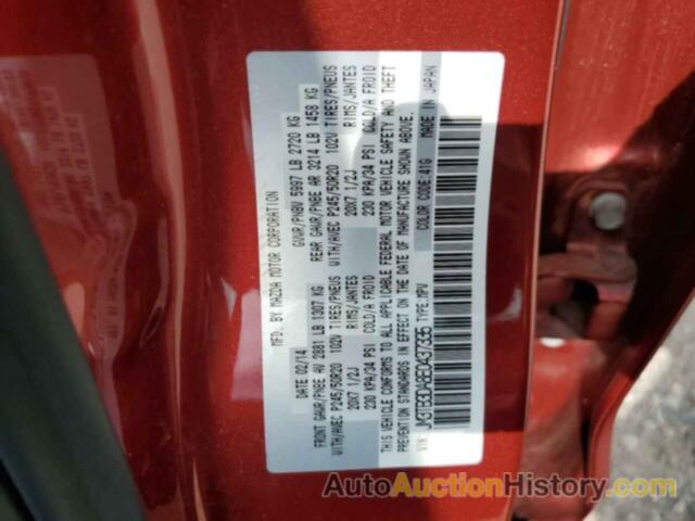 MAZDA CX-9 GRAND TOURING, JM3TB3DA8E0437335