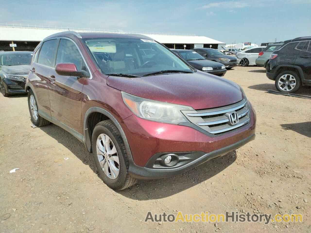 2013 HONDA CRV EXL, 5J6RM3H72DL021834