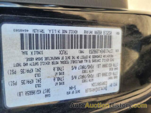 DODGE RAM 1500 ST, 1D7HU18N54J286253