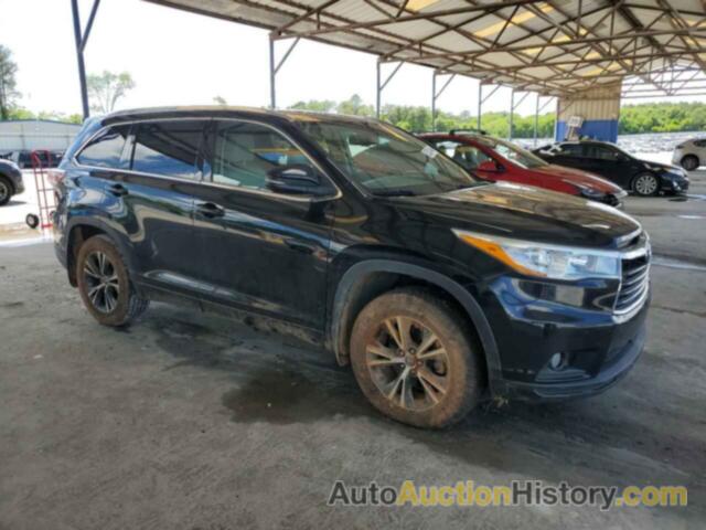 TOYOTA HIGHLANDER XLE, 5TDJKRFH4GS311101