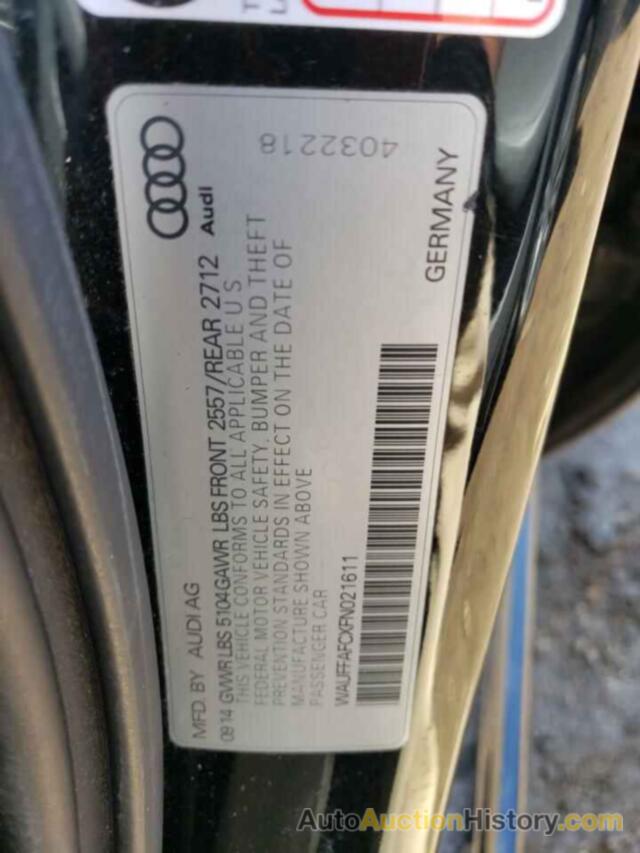 AUDI A6 PREMIUM, WAUFFAFCXFN021611