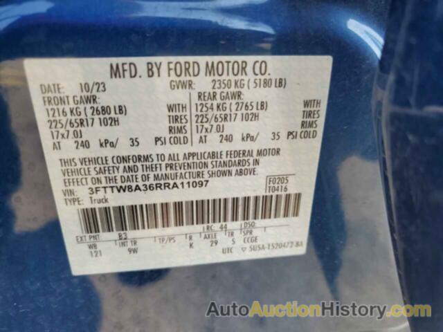 FORD MAVERICK XL, 3FTTW8A36RRA11097