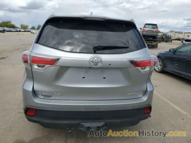 TOYOTA HIGHLANDER LIMITED, 5TDDKRFH2GS325270