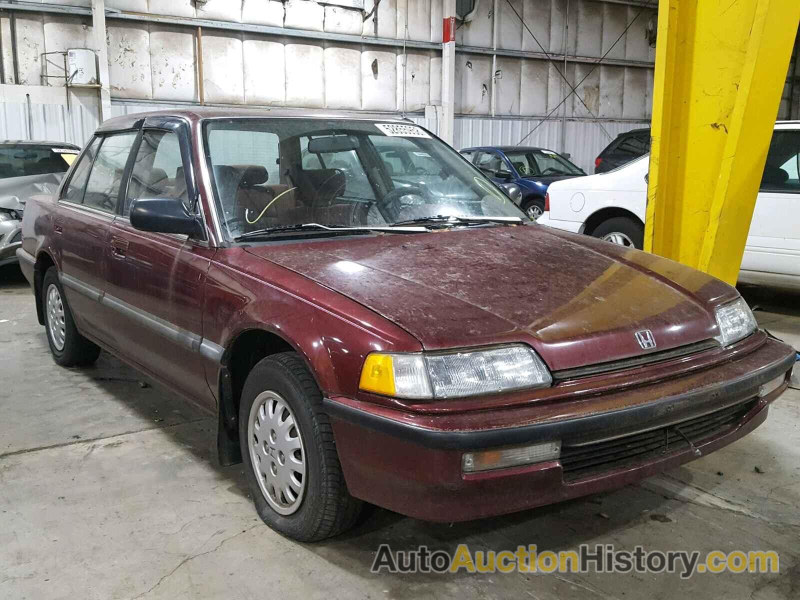 1991 HONDA CIVIC LX, JHMED365XMS025477