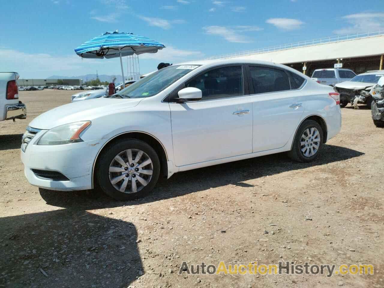 2014 NISSAN SENTRA S, 3N1AB7APXEL618796