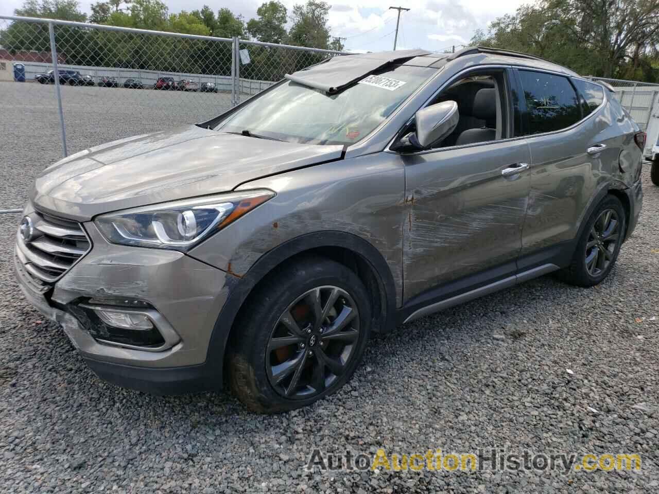 2017 HYUNDAI SANTA FE, 5XYZW4LA8HG421343