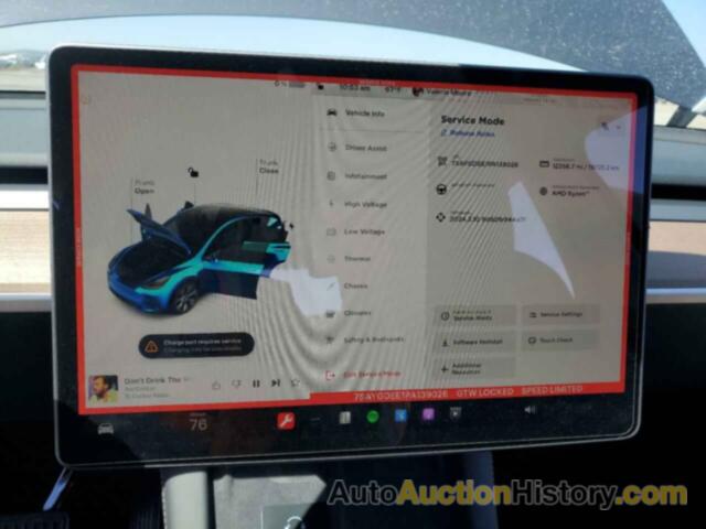 TESLA MODEL Y, 7SAYGDEE1PA139026